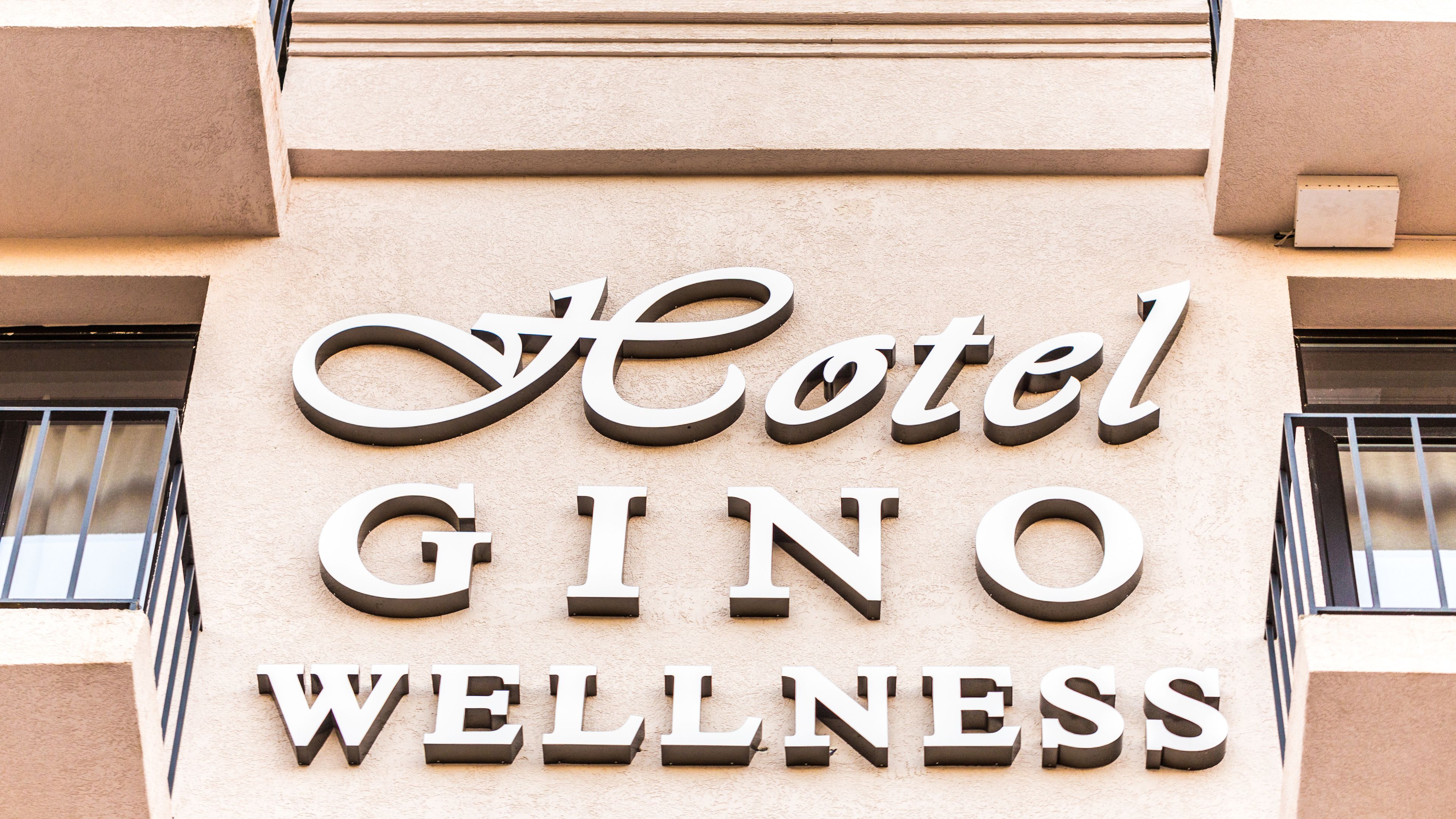 Façade de l’hébergement