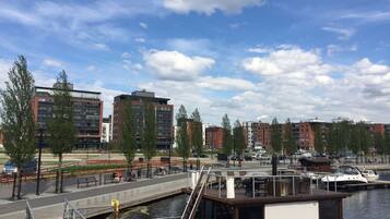 Overnatningsstedets facade