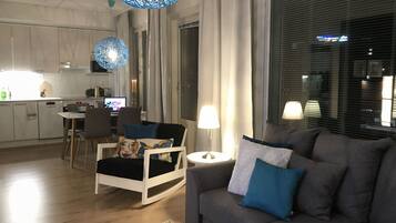 Exclusive-lejlighed - sauna - udsigt til gårdsplads (A 33) | 1 soveværelse, skrivebord, arbejdsområde til bærbare computere