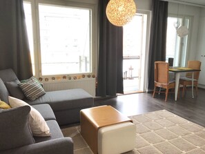Living area - The Harbour Apartments (Jyväskylä)