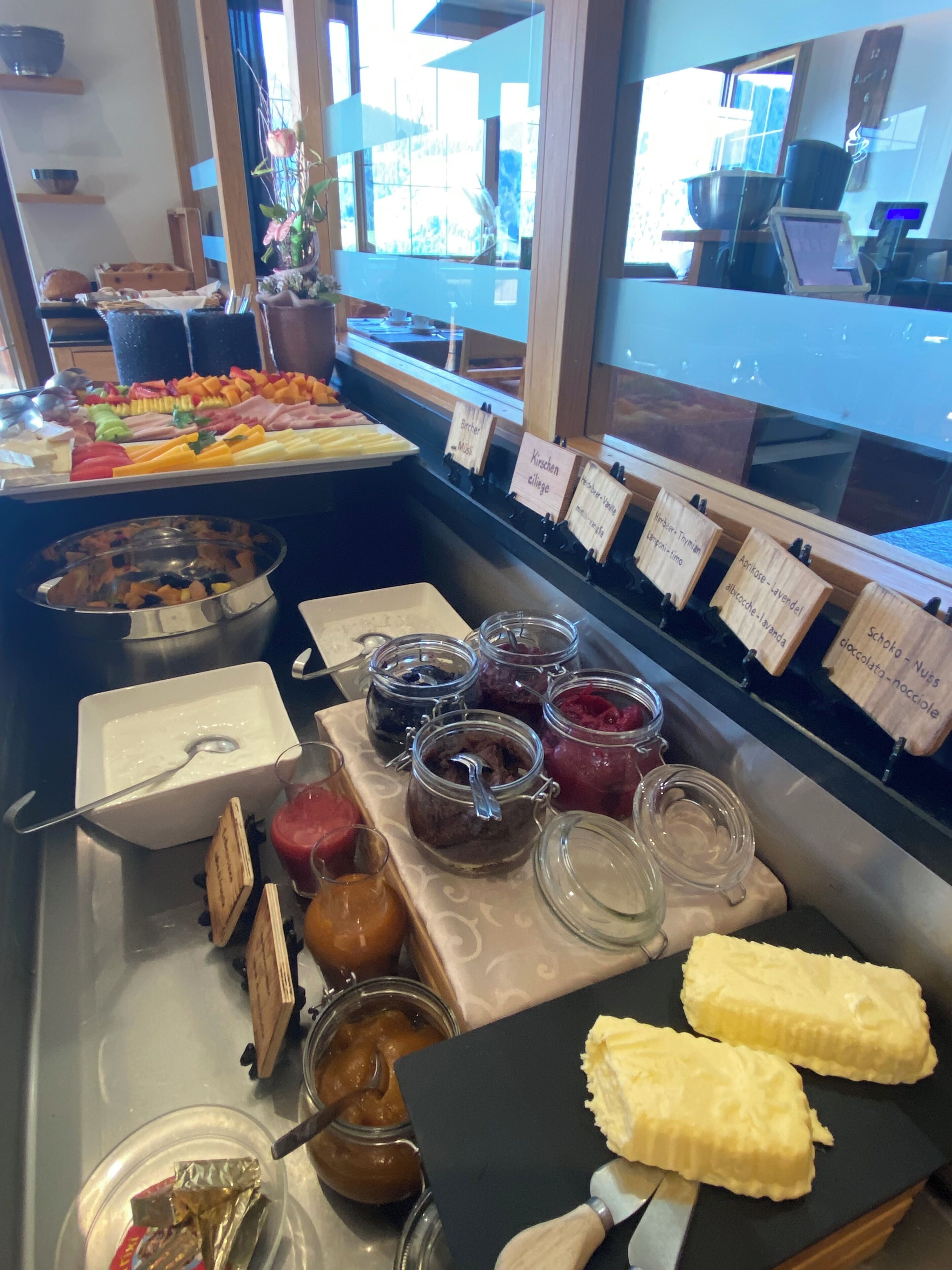 Frokostbuffé er inkludert hver dag