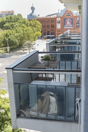 Vue depuis le balcon