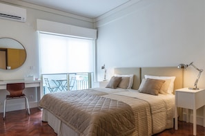Double Room, Shared Bathroom | In-room safe, desk, free cribs/infant beds, rollaway beds