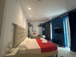 1 camera, biancheria da letto di alta qualità, copriletto in piuma