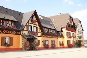 Fassade der Unterkunft