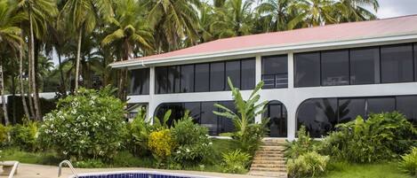 Façade de l’hébergement