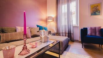 Comfort Apartment, 1 Bedroom (Zadarska 4) | Living room | Flat-screen TV