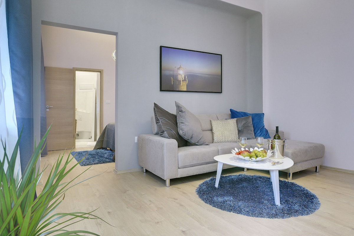 Departamento estándar, 1 habitación (6) | Área de sala de estar | Televisión de pantalla plana