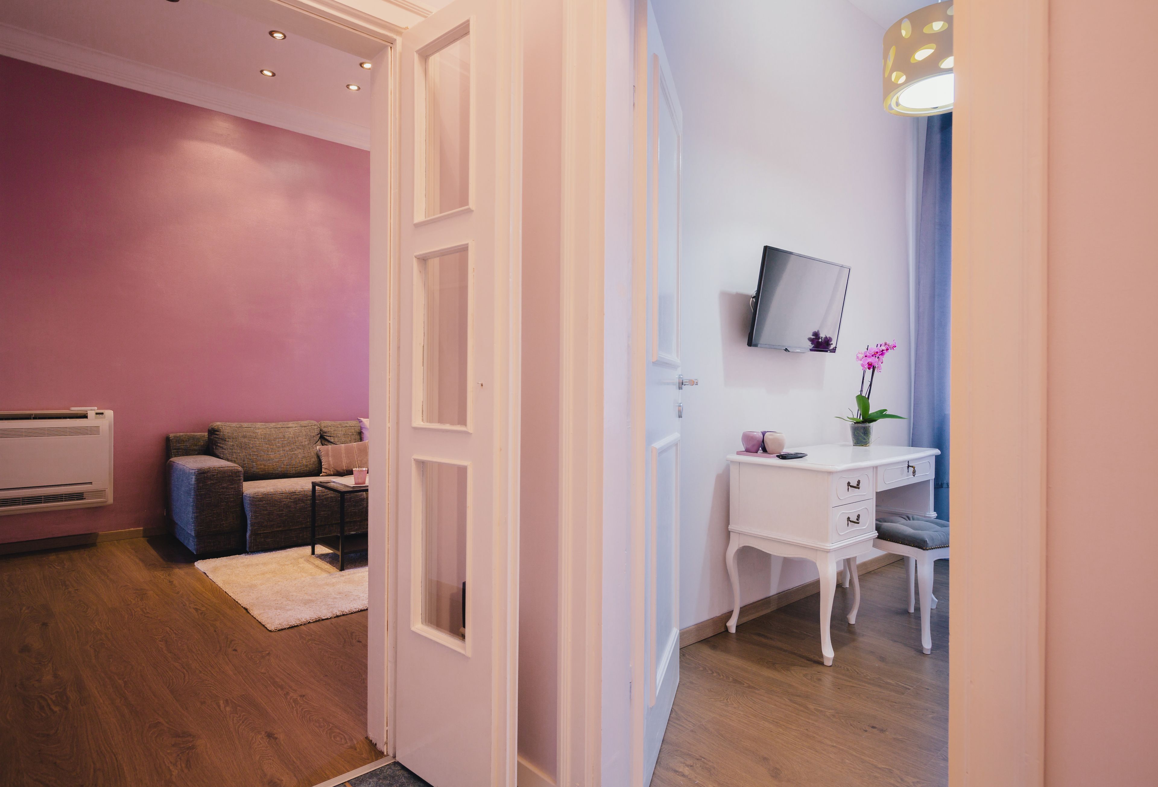 Comfort Apartment, 1 Bedroom (Zadarska 4) | Living area | Flat-screen TV