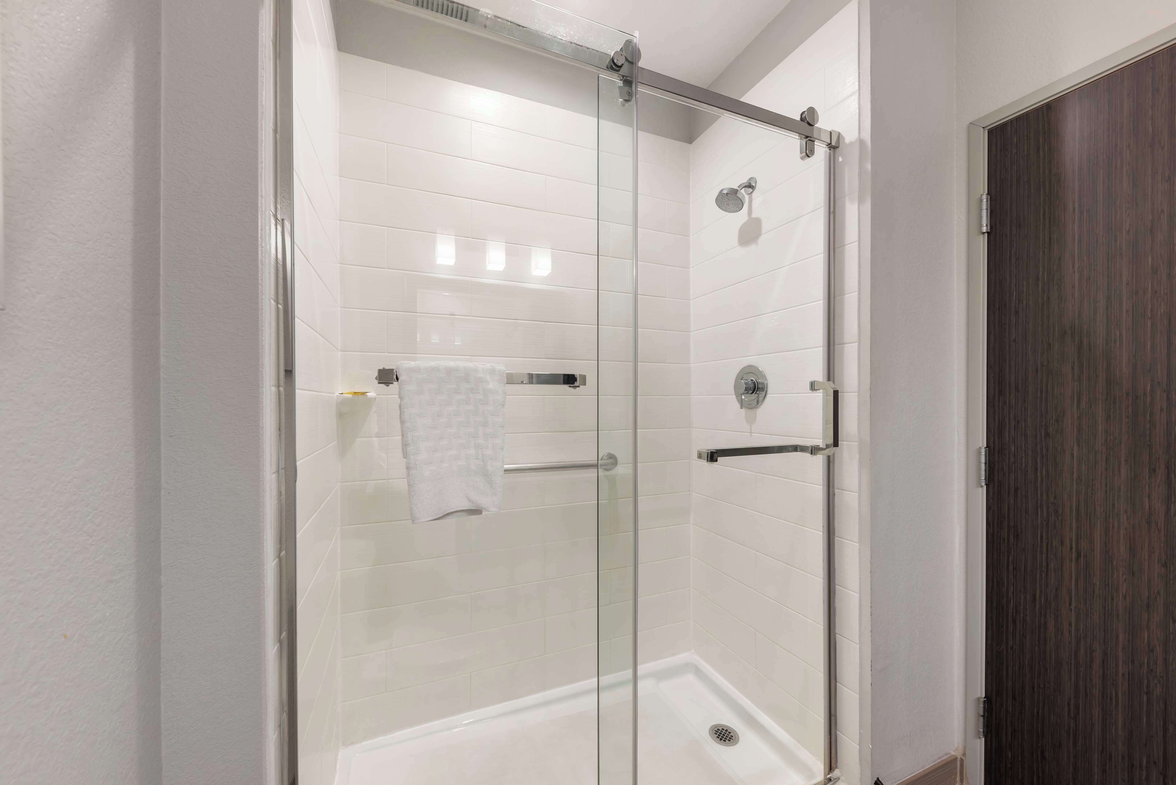 free toiletries, hair dryer, towels, soap