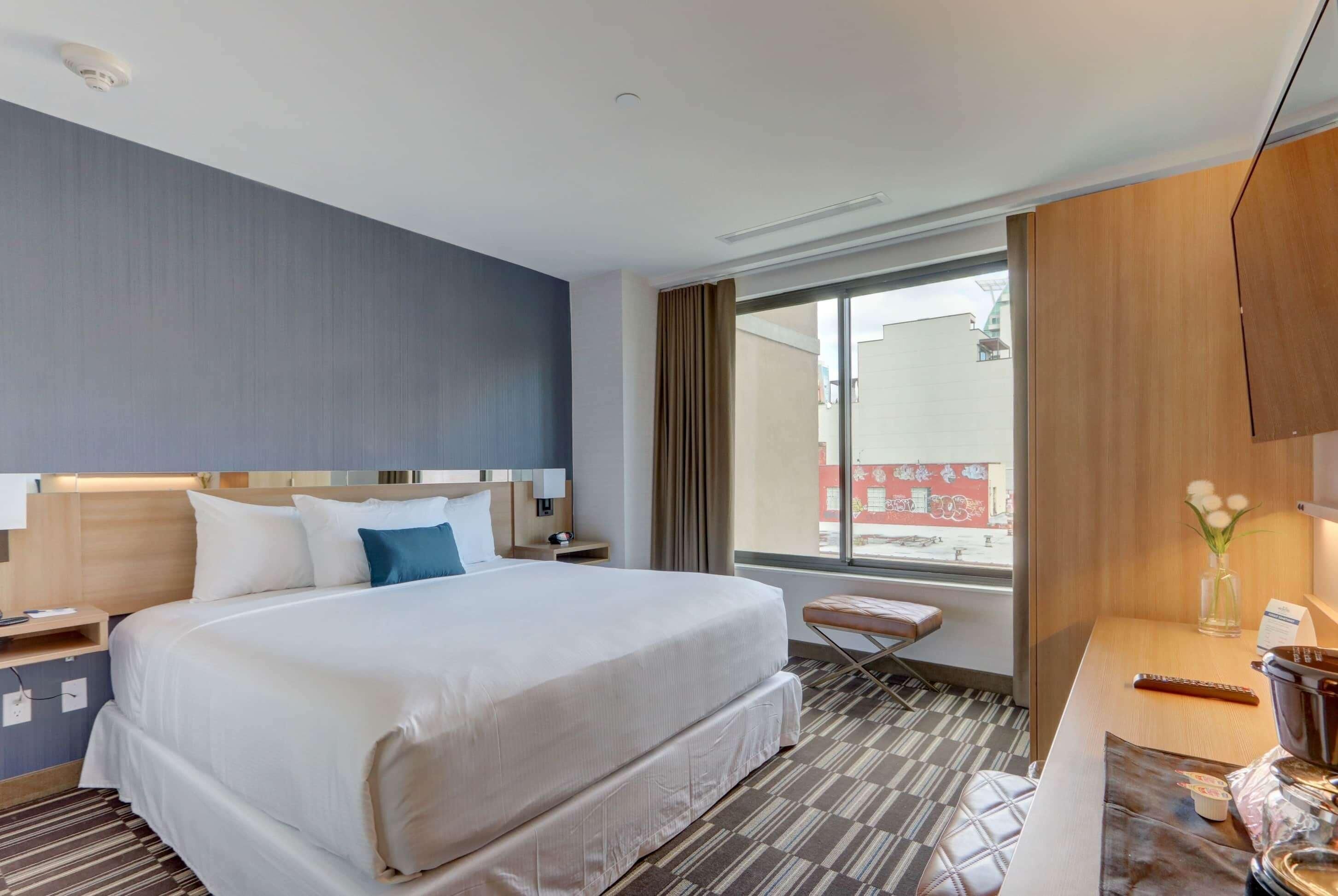 Pillow-top beds, in-room safe, desk, laptop workspace