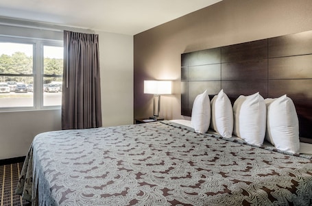 Escritorio, wifi gratis, ropa de cama y despertador . Rodeway Inn Middleboro - Plymouth