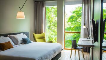 Double standard room with a view | Vista do quarto