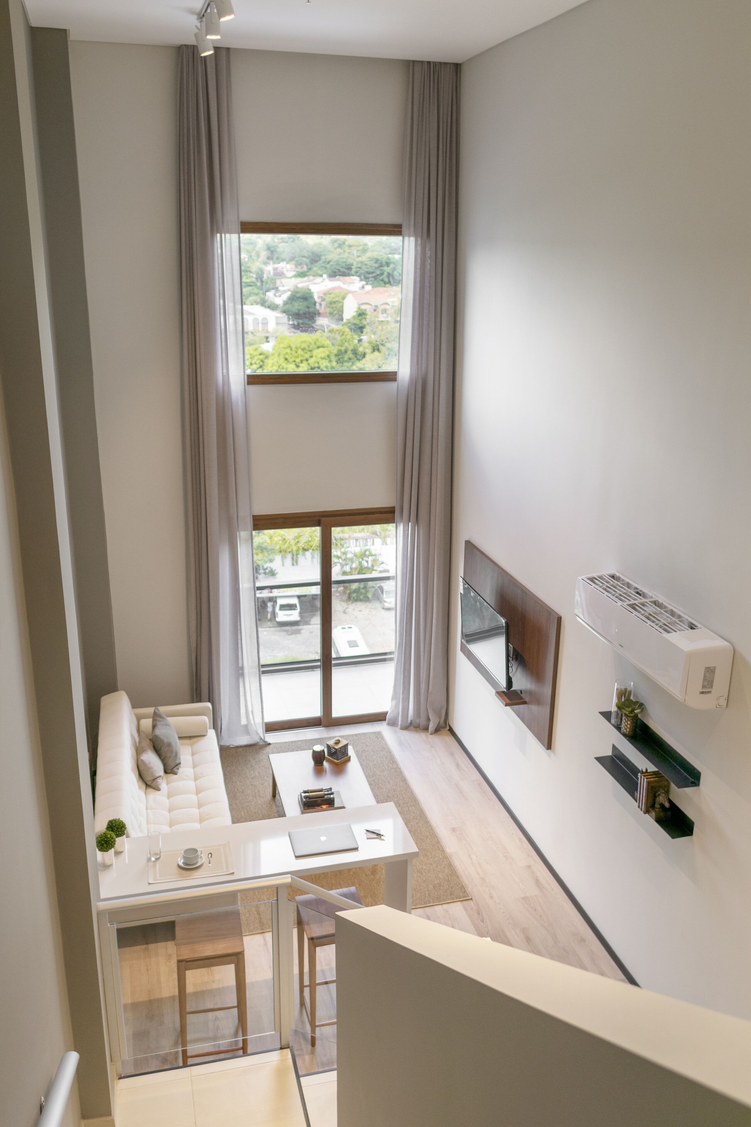 loft | living area | flat-screen tv