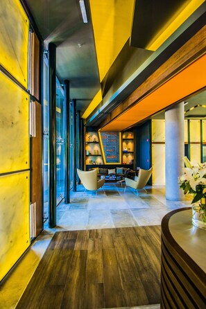 Sitzecke in der Lobby