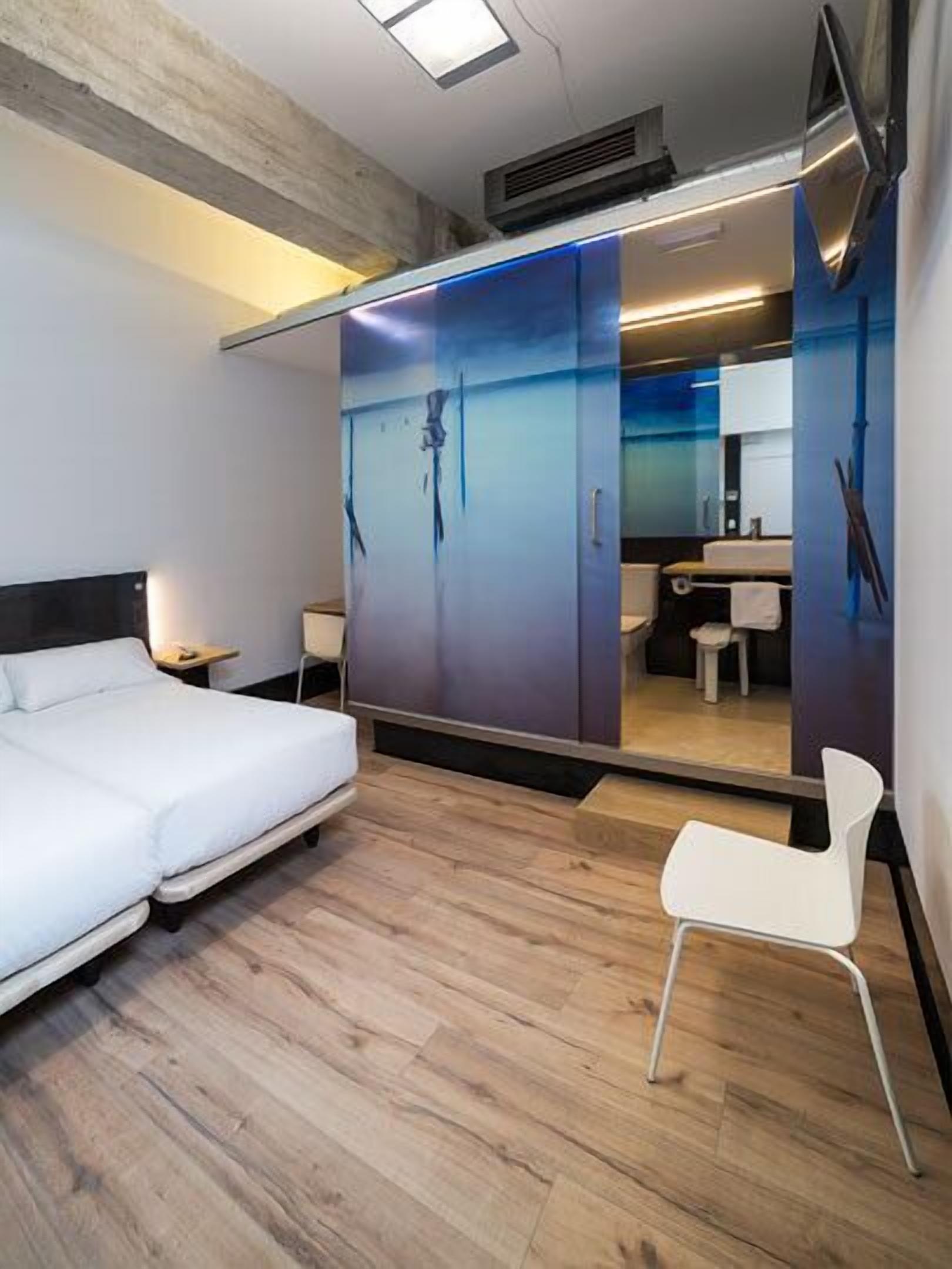 double room | desk, blackout curtains, soundproofing, iron/ironing board