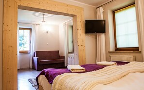 Perhehuone (Comfort) | Silitysrauta/-lauta, ilmaiset vauvansängyt, ilmainen Wi-Fi