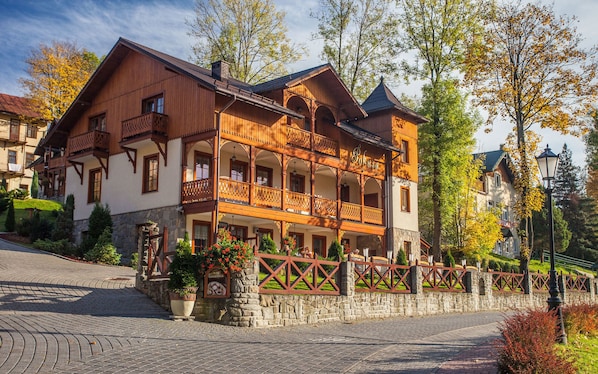 View from property - Willa Pokusa - Szczawnica (Szczawnica)