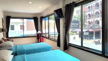 Family Room with Balcony (1 Bathroom) | Vue sur la ville