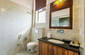 Free toiletries, towels