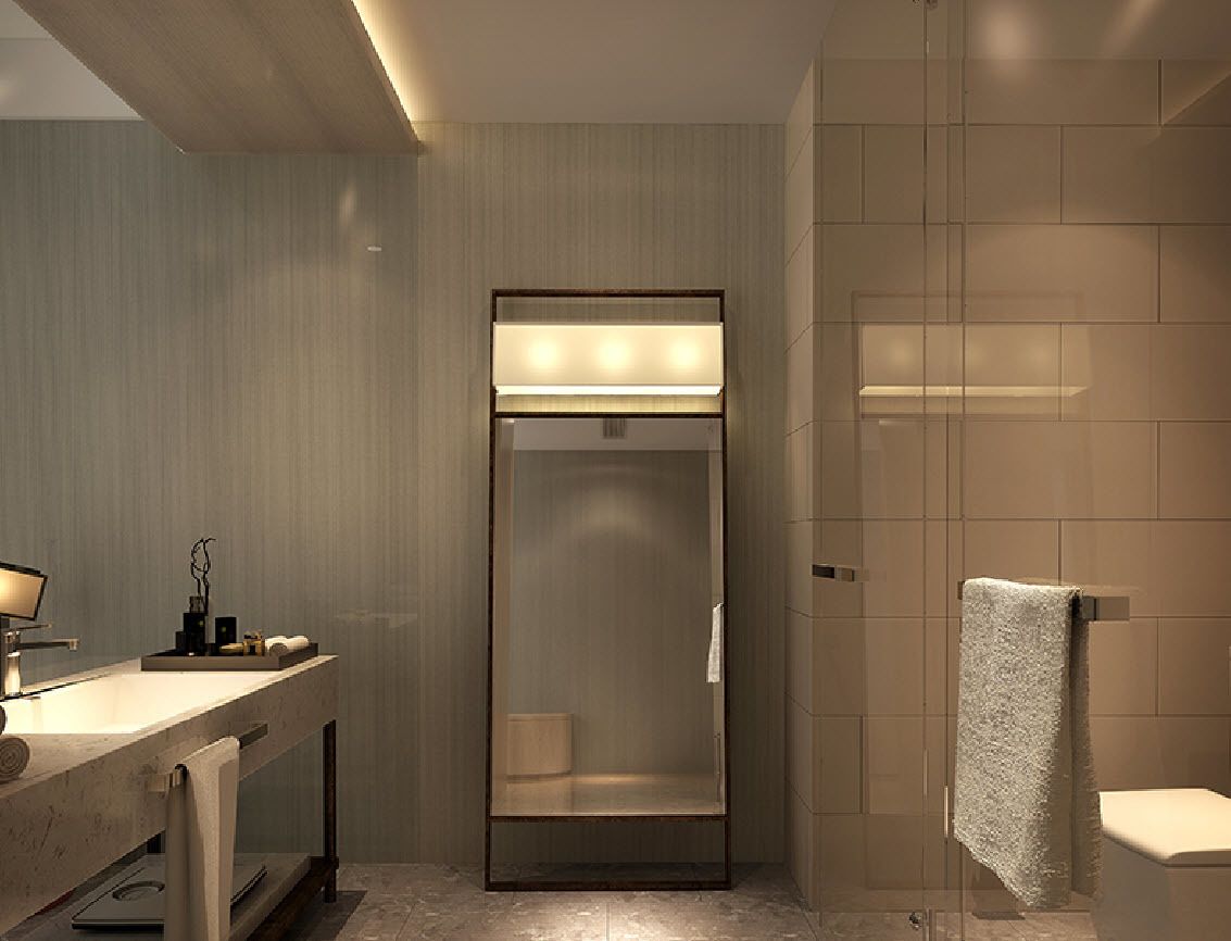 Shower, free toiletries, hair dryer, bathrobes