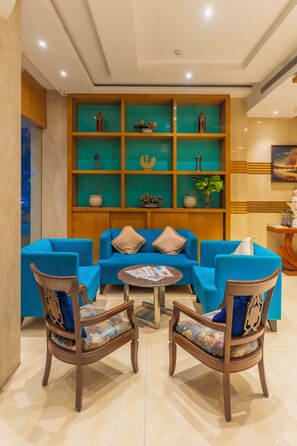 Sala de estar en el lobby