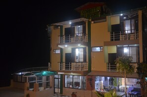 Front of property – evening/night