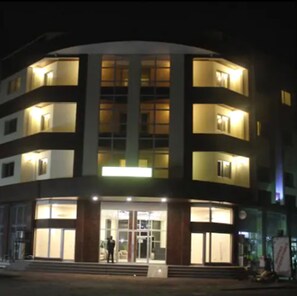 Front of property – evening/night