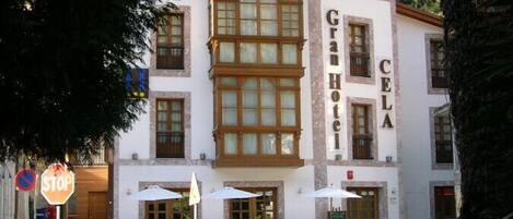 Overnatningsstedets facade