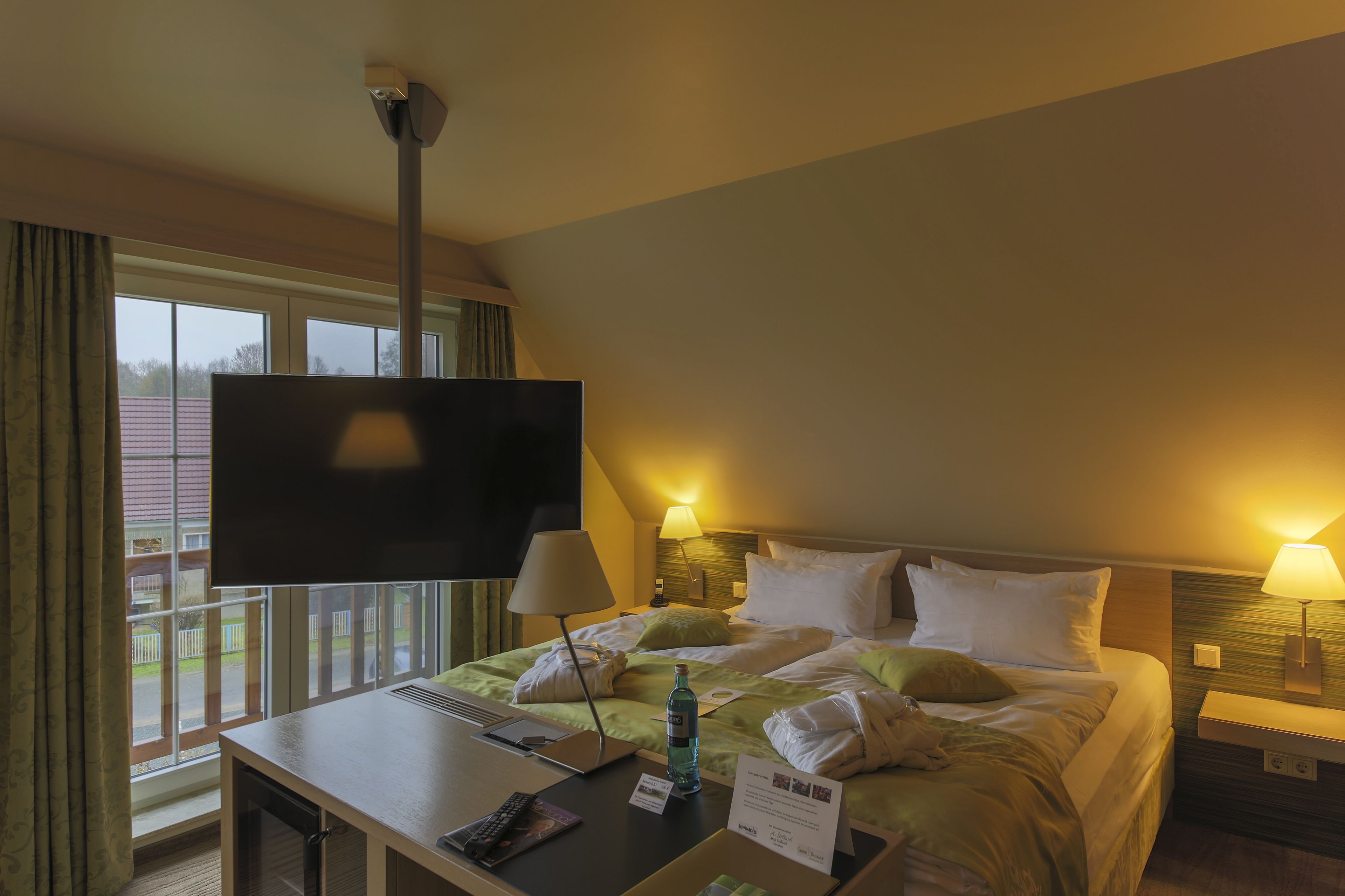 premium double room | minibar, in-room safe, desk, blackout curtains