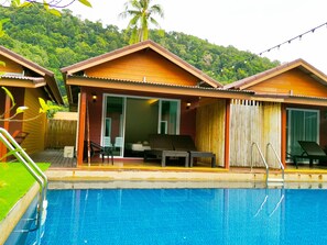 Bungalow Waterfront 4 Persons | Hypo-allergenic bedding, minibar, in-room safe, laptop workspace - Lanta For Rest Boutique (Ko Lanta)