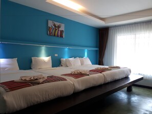 Family Room, Garden View | Hypo-allergenic bedding, minibar, in-room safe, laptop workspace - Lanta For Rest Boutique (Ko Lanta)