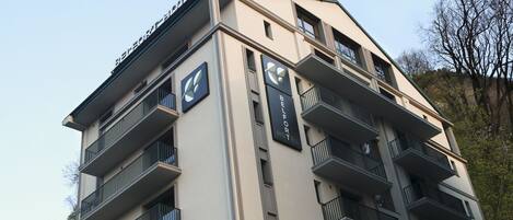 Façade de l’hébergement