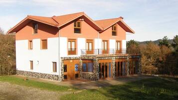 Voorkant van accommodatie