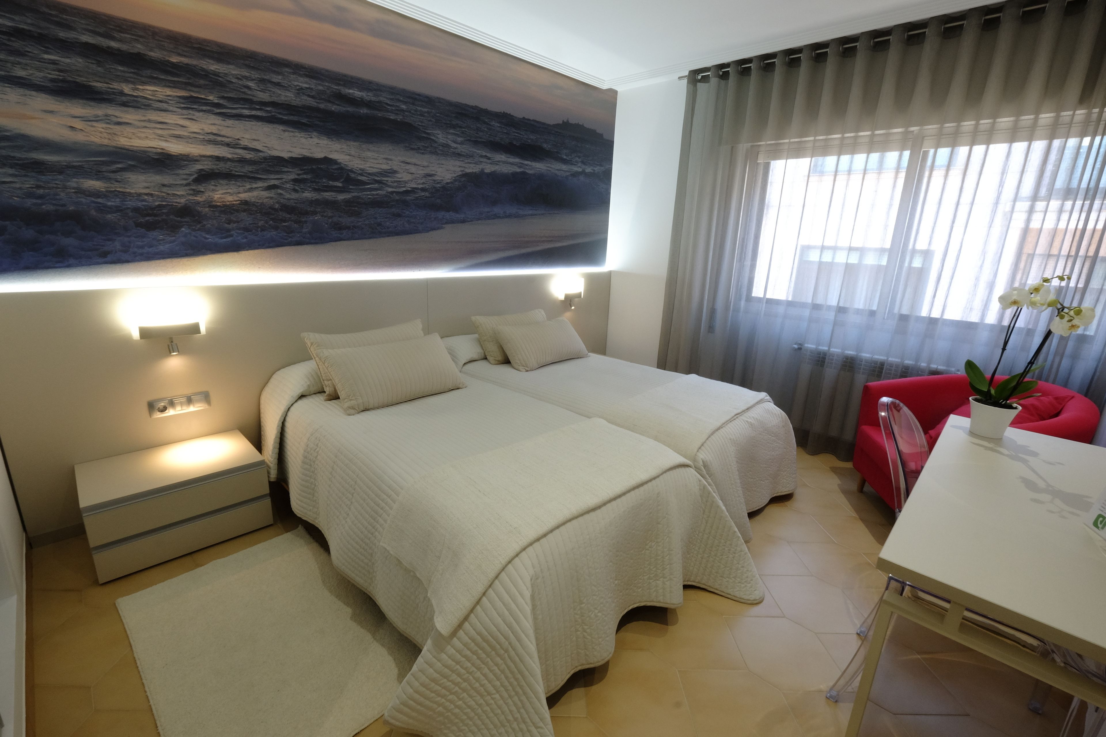 double or twin room | desk, blackout curtains, free cots/infant beds, rollaway beds