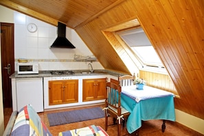 Apartment, 1 Bedroom, Terrace | Private kitchen - Hotel Vila da Guarda (A Guarda)
