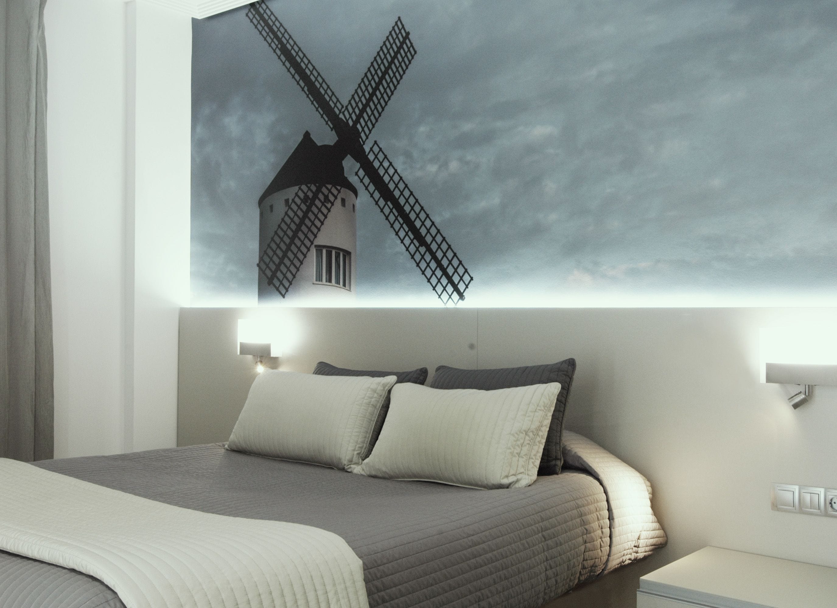 double or twin room | desk, blackout curtains, free cots/infant beds, rollaway beds