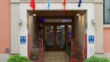Entrada de la propiedad