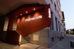 Fassade der Unterkunft