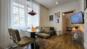 Apartamento exclusivo | 1 dormitorio, ropa de cama de alta calidad, decoración individual