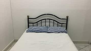 Desk, iron/ironing board, rollaway beds, free WiFi