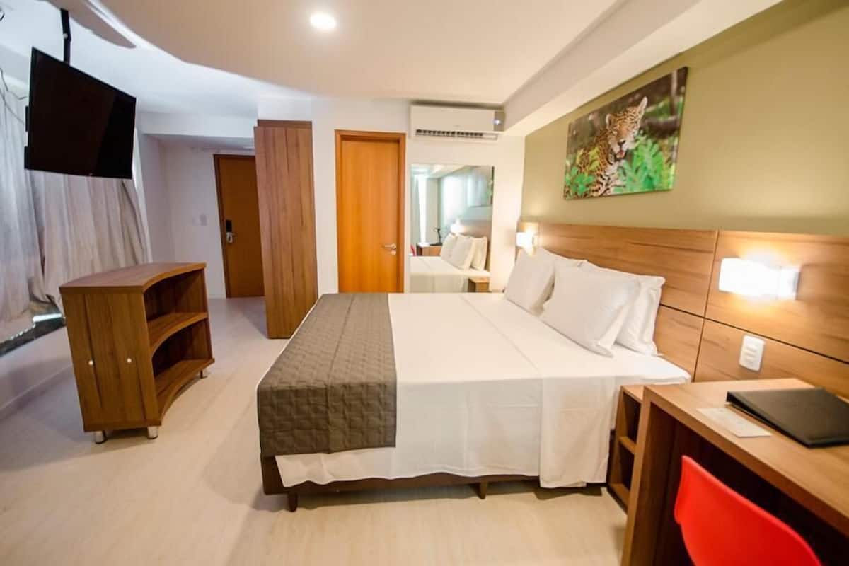 Minibar, in-room safe, desk, blackout curtains