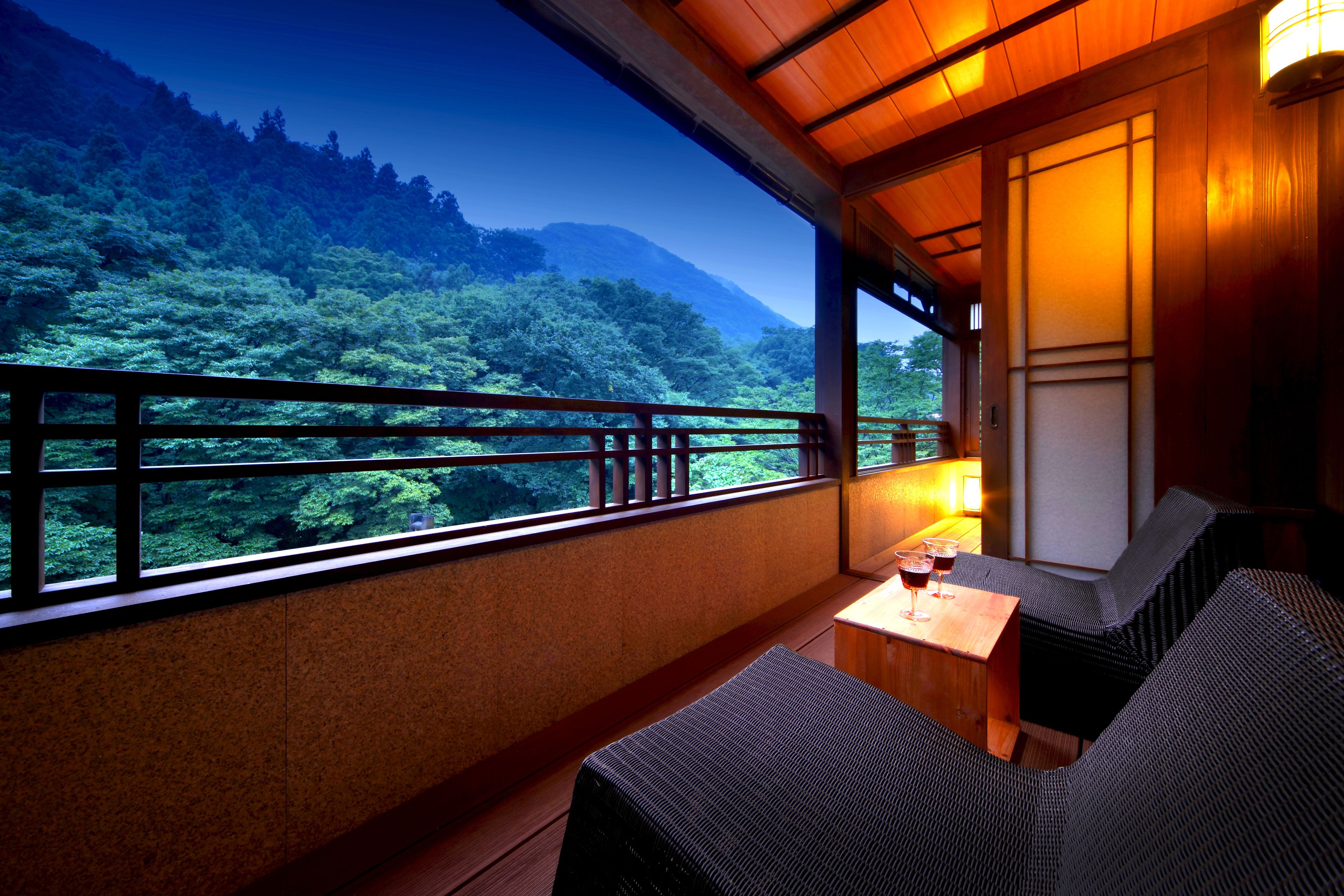 传统客房, 露台 (Kizuna Suite, Open-AIr Bath) | 露台