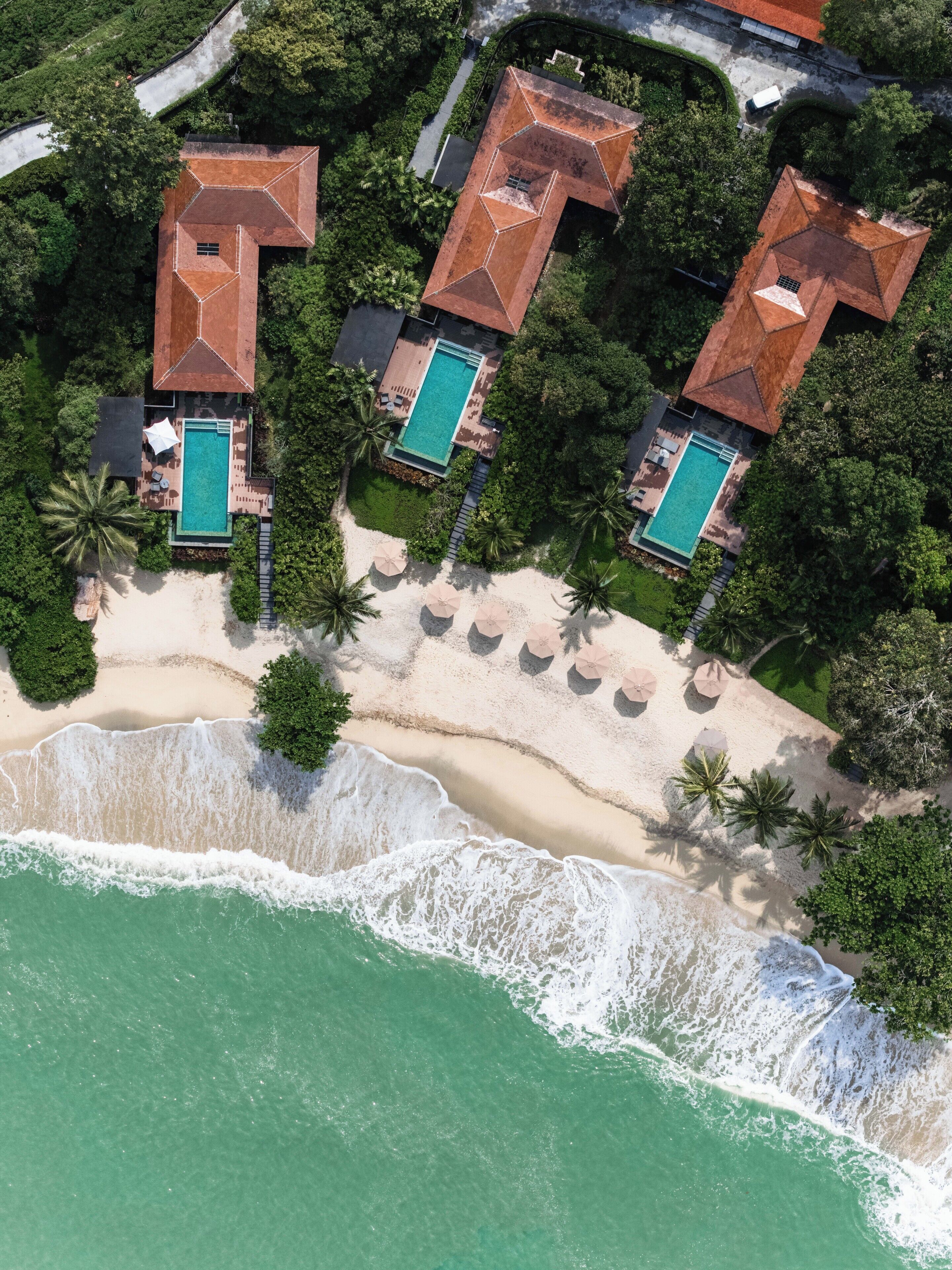 Villa, 1 Bedroom, Beachfront | 1 bedroom, premium bedding, down comforters, free minibar items