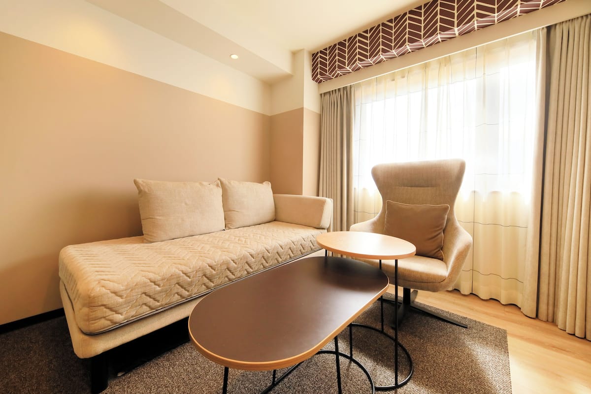 deluxe double room, non smoking (no extra bed) | free wifi, bed sheets