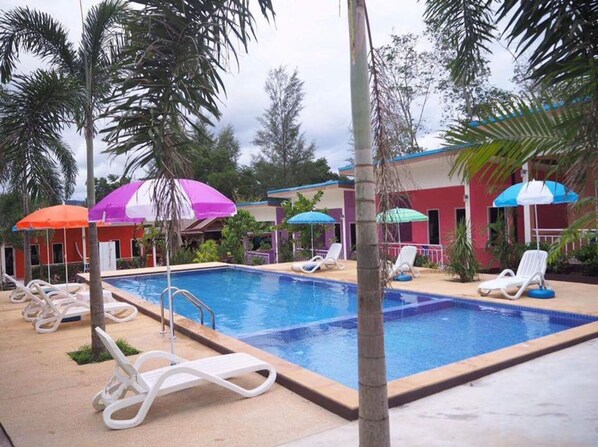 Alberca al aire libre 