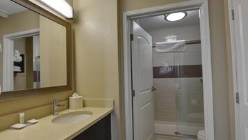 Free toiletries, towels