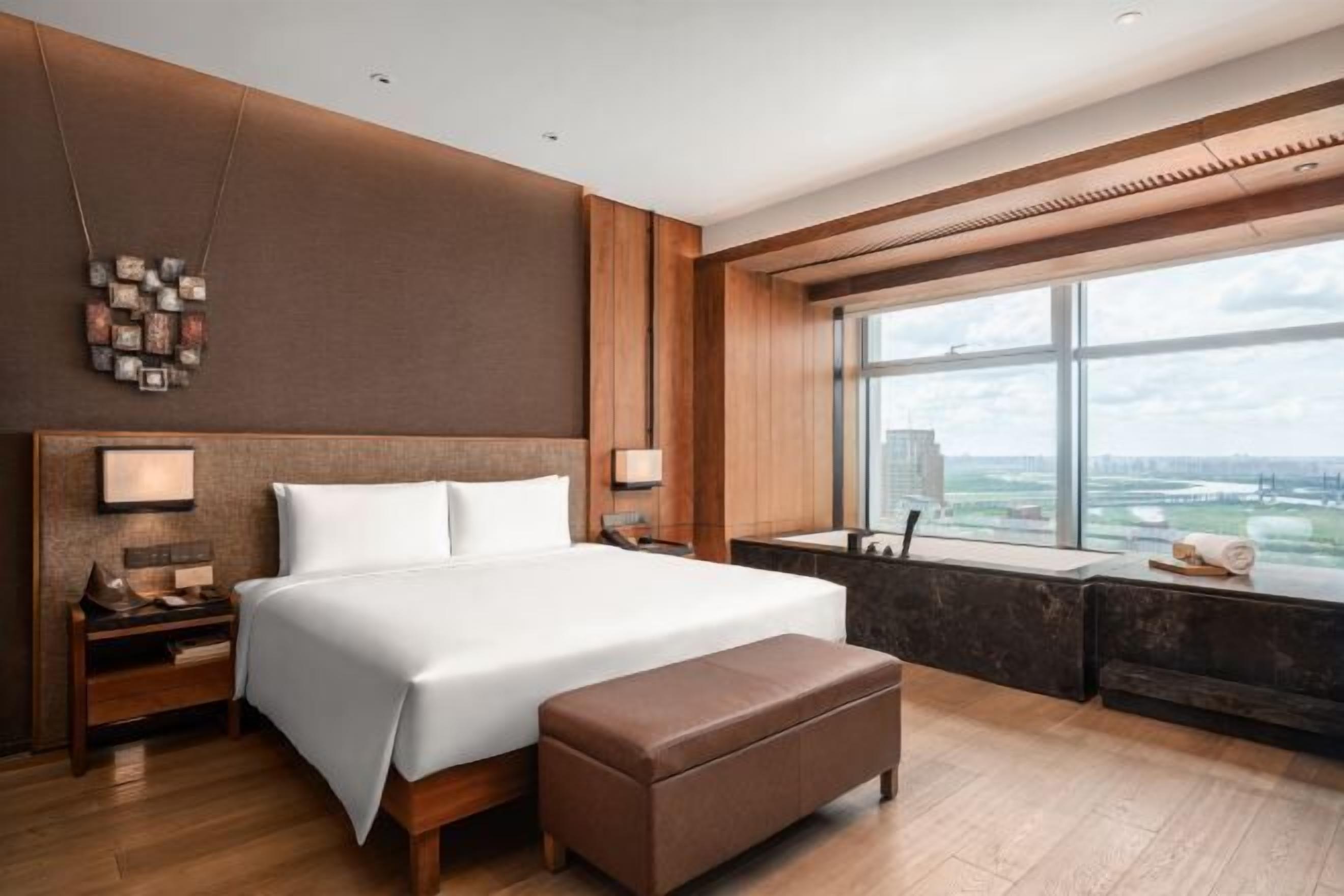 Minibar, in-room safe, desk, blackout curtains