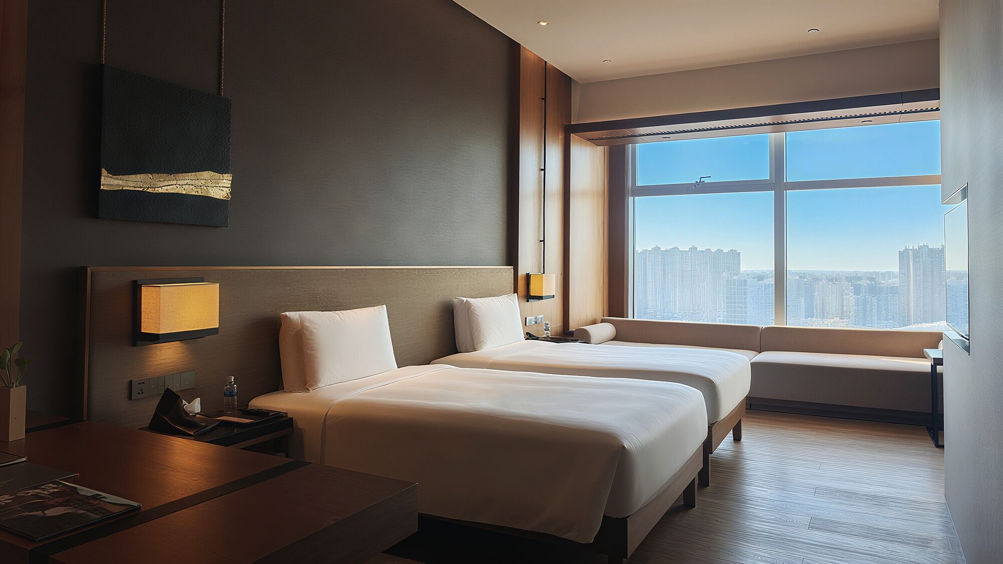 Minibar, in-room safe, desk, blackout drapes