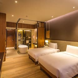 Minibar, in-room safe, desk, blackout curtains